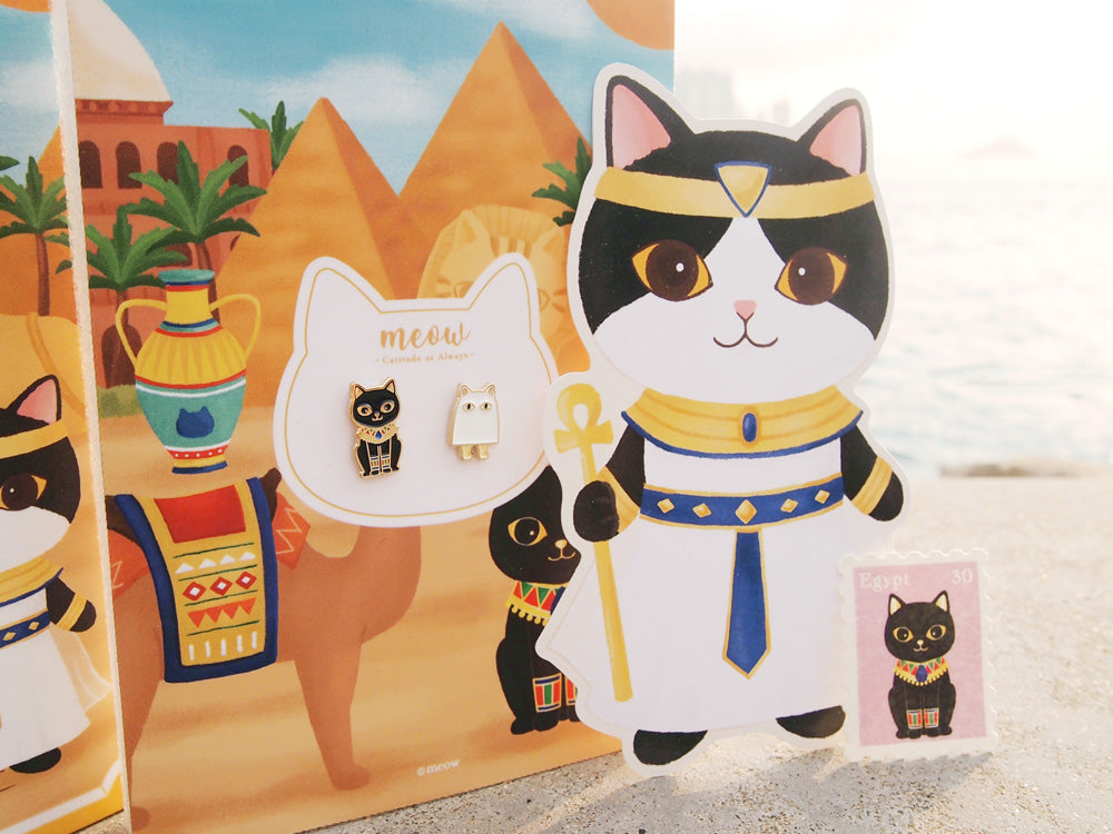 Meow 耳埃及貓咪神和梅傑德貓環 Meow by Catitude