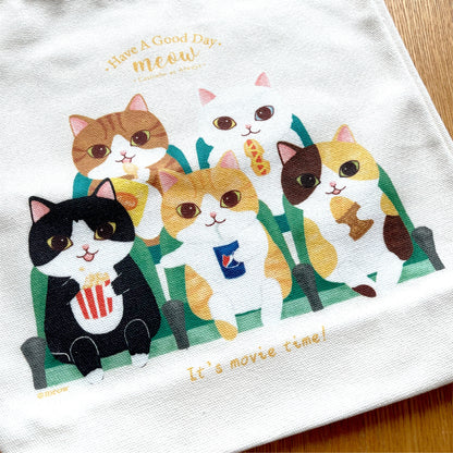Meow 電影院貓貓Tote bag Meow by Catitude
