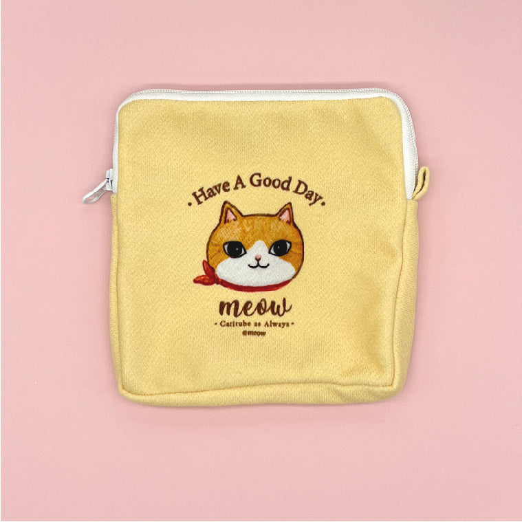 Meow 午後散步貓貓方形小物袋 Meow by Catitude