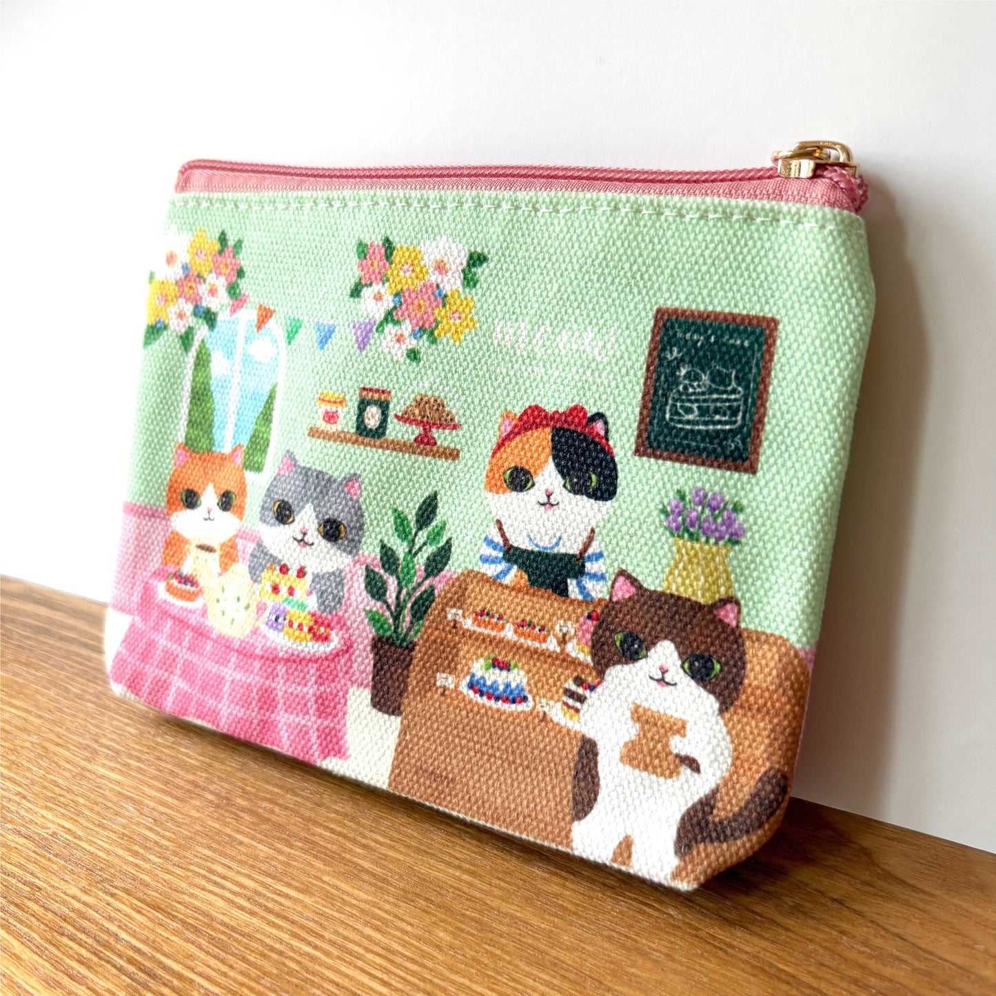 Meow 蛋糕店貓貓小物袋化妝袋 Meow by Catitude