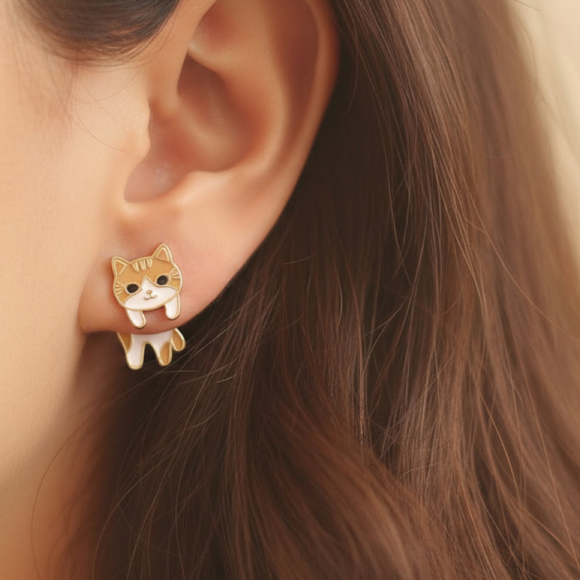 Meow 掛耳貓貓耳環 Meow by Catitude