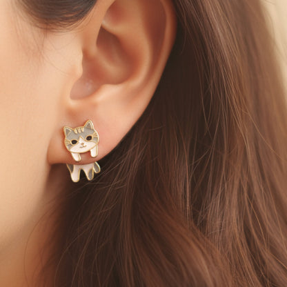 Meow 掛耳貓貓耳環 Meow by Catitude