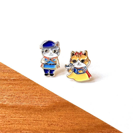 Meow 白雪公主貓和王子貓耳環 Meow by Catitude