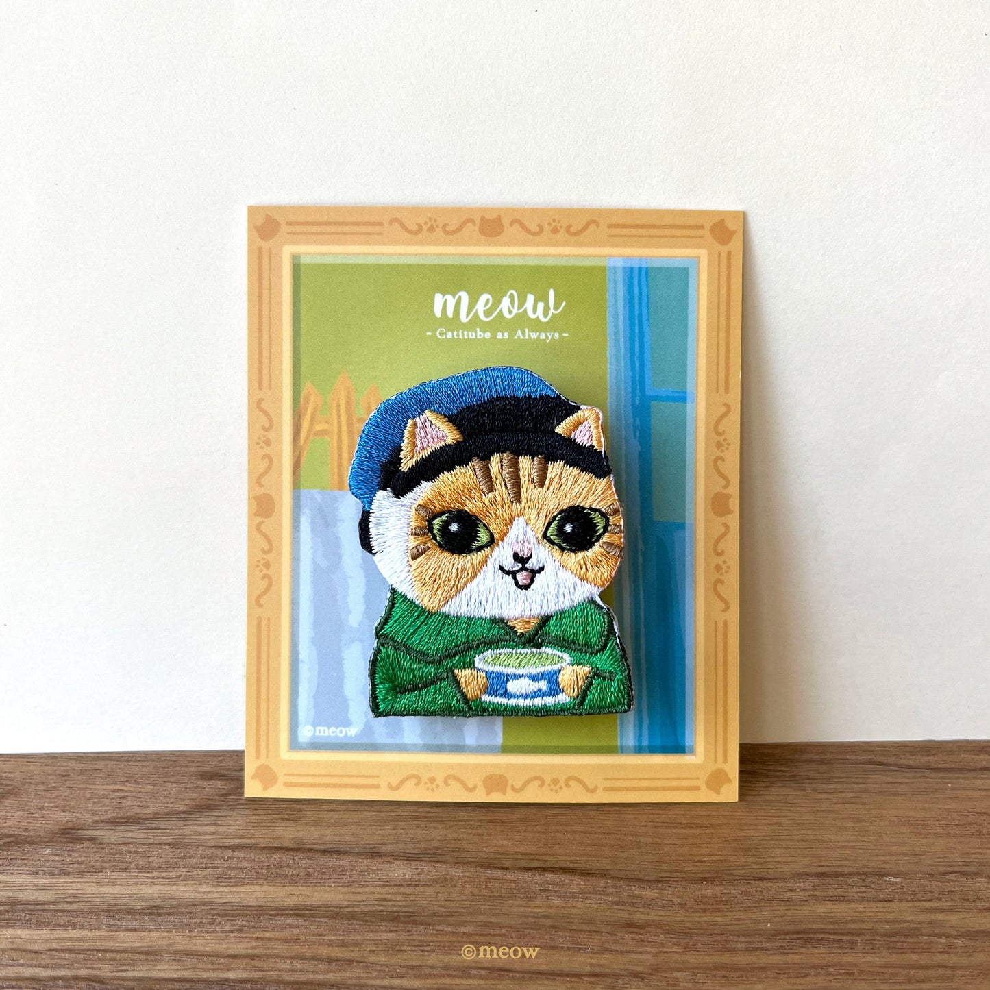 Meow 胸針-梵喵自畫像 Meow by Catitude