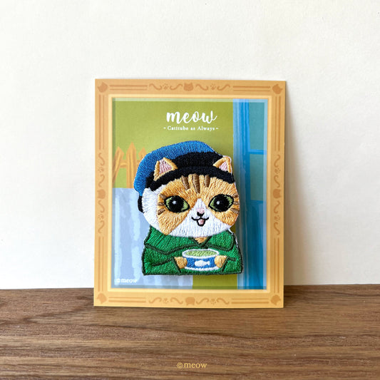 Meow 胸針-梵喵自畫像 Meow by Catitude